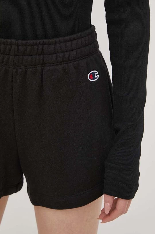 Γυναικεία Σορτς Champion χρώμα: μαύρο, 4 Γυναικεία Σορτς Champion χρώμα: μαύρο, - Image 4