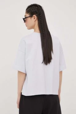 Γυναικεία Κοντομάνικο Βαμβακερό μπλουζάκι Champion ανοιχτό μπλε -Champion Εκπτώσεις unnamed file 2153