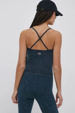 Γυναικεία Αμάνικος Top Champion χρώμα: ναυτικό μπλε -Champion Εκπτώσεις unnamed file 2177