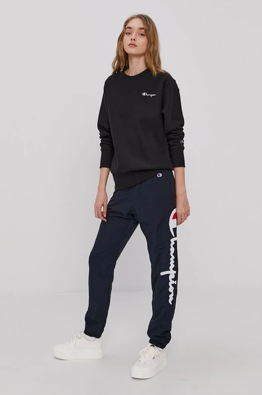 Γυναικεία Χωρίς φερμουάρ Βαμβακερή μπλούζα Champion χρώμα: μαύρο 2 Γυναικεία Χωρίς φερμουάρ Βαμβακερή μπλούζα Champion χρώμα: μαύρο - Image 2