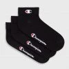 Γυναικεία Κάλτσες Champion (3-pack) μαύρο