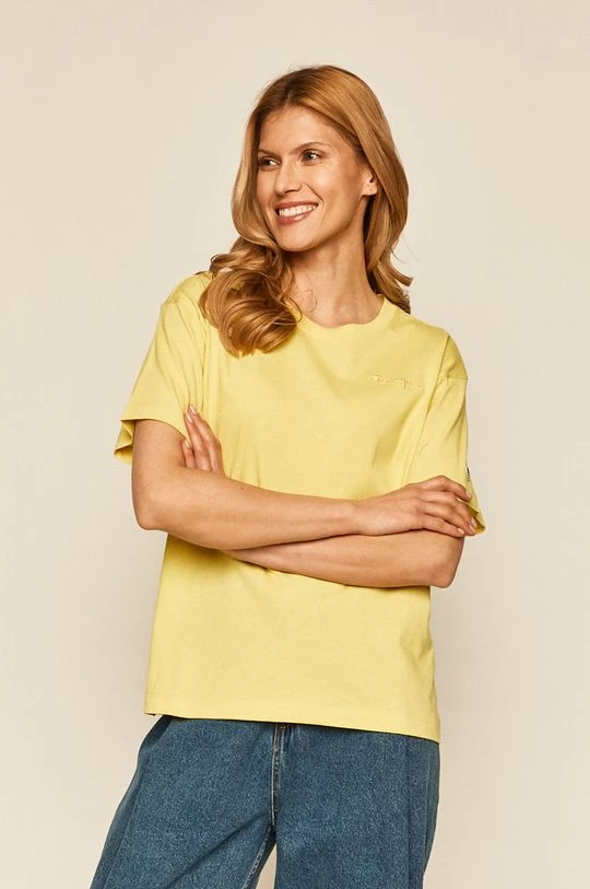 Γυναικεία Κοντομάνικο Champion - Μπλουζάκι ζεστή ελιά 1 Γυναικεία Κοντομάνικο Champion - Μπλουζάκι ζεστή ελιά