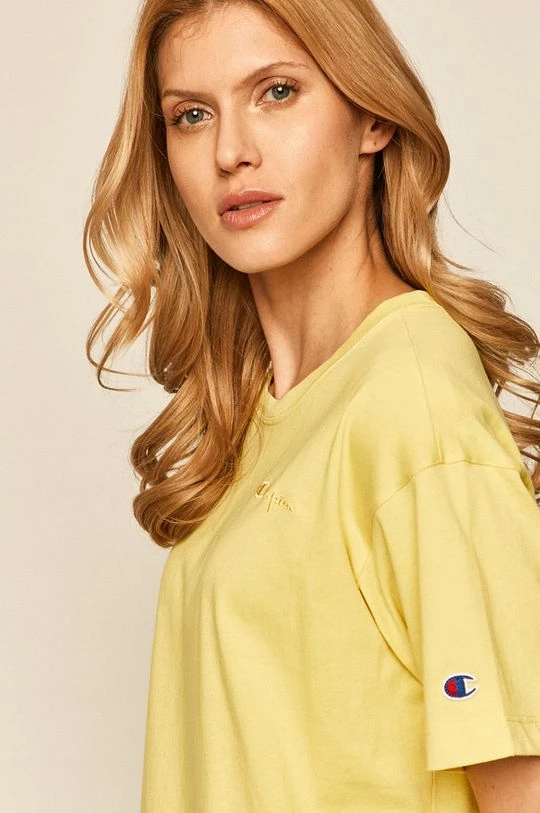 Γυναικεία Κοντομάνικο Champion - Μπλουζάκι ζεστή ελιά 4 Γυναικεία Κοντομάνικο Champion - Μπλουζάκι ζεστή ελιά - Image 4