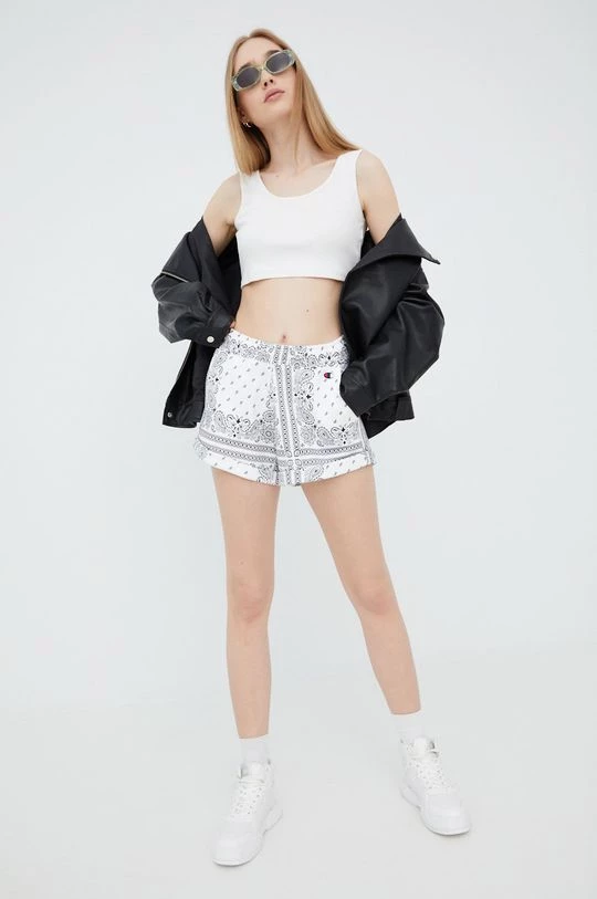 Γυναικεία Σορτς Champion άσπρο, 2 Γυναικεία Σορτς Champion άσπρο, - Image 2