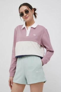 Γυναικεία Σορτς Champion χρώμα: πράσινο,