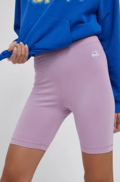 Γυναικεία Σορτς Champion χρώμα: μοβ,