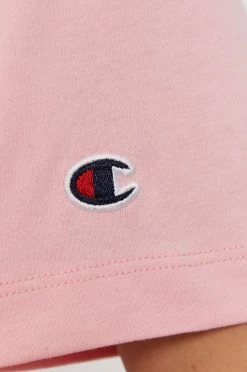 Γυναικεία Κοντομάνικο Μπλουζάκι Champion χρώμα: ροζ -Champion Εκπτώσεις unnamed file 2530