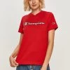 Γυναικεία Κοντομάνικο Champion - Μπλουζάκι κόκκινο