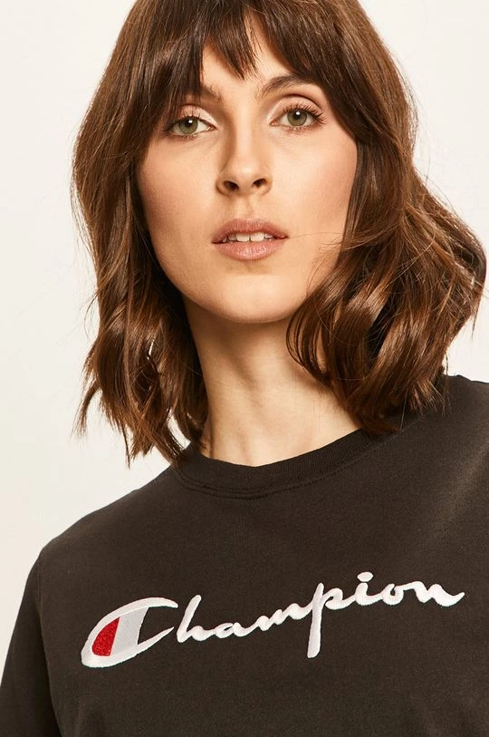 Γυναικεία Κοντομάνικο Champion - Μπλουζάκι χλωμό πράσινο 4 Γυναικεία Κοντομάνικο Champion - Μπλουζάκι χλωμό πράσινο - Image 4