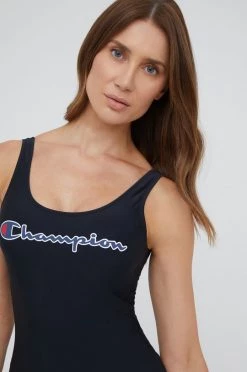 Γυναικεία Ολόσωμα Ολόσωμο μαγιό Champion μαύρο