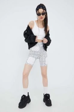 Γυναικεία Σορτς Champion άσπρο,