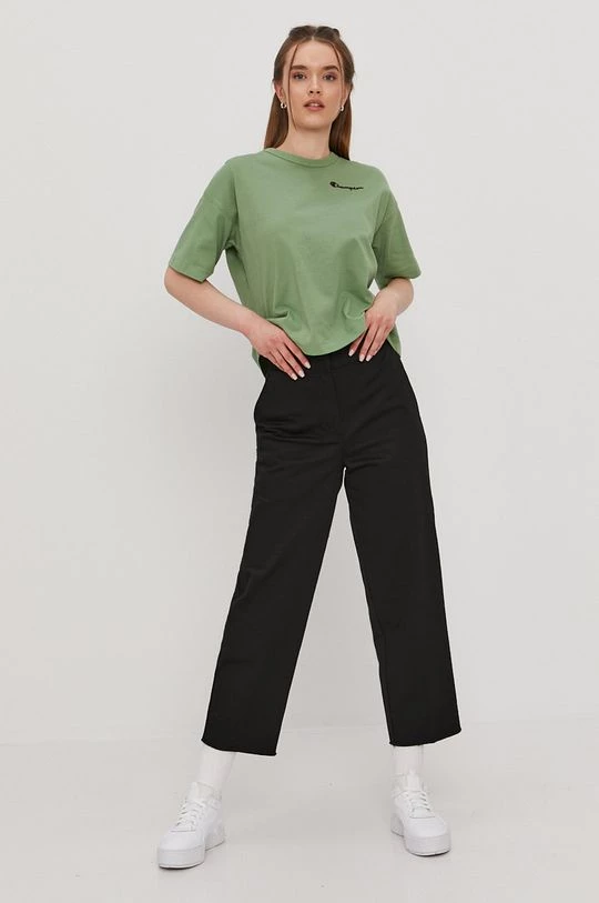 Γυναικεία Κοντομάνικο Μπλουζάκι Champion πράσινο 2 Γυναικεία Κοντομάνικο Μπλουζάκι Champion πράσινο - Image 2