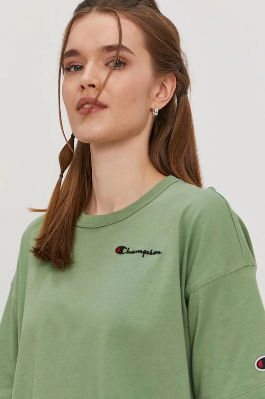 Γυναικεία Κοντομάνικο Μπλουζάκι Champion πράσινο 4 Γυναικεία Κοντομάνικο Μπλουζάκι Champion πράσινο - Image 4