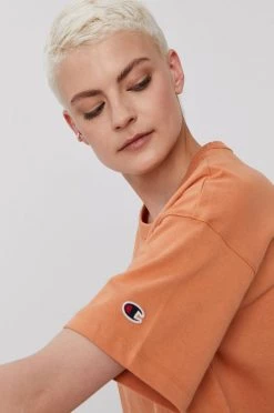 Γυναικεία Κοντομάνικο Μπλουζάκι Champion πορτοκαλί -Champion Εκπτώσεις unnamed file 2667