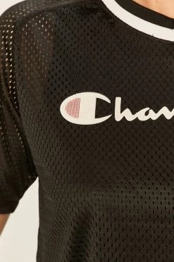 Γυναικεία Κοντομάνικο Champion - Μπλουζάκι μαύρο -Champion Εκπτώσεις unnamed file 2722