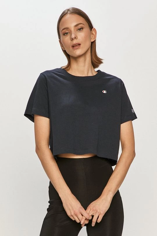 Γυναικεία Κοντομάνικο Champion - Μπλουζάκι σκούρο μπλε 1 Γυναικεία Κοντομάνικο Champion - Μπλουζάκι σκούρο μπλε
