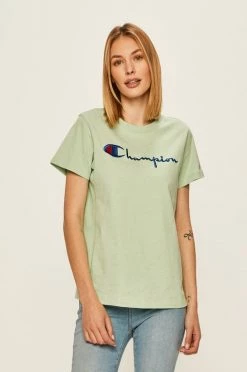 Γυναικεία Κοντομάνικο Champion - Μπλουζάκι χλωμό πράσινο