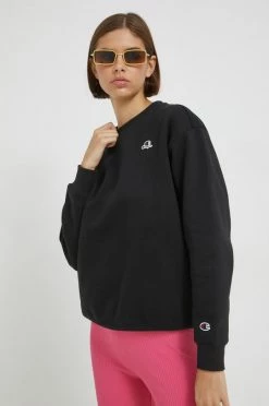 Γυναικεία Χωρίς φερμουάρ Μπλούζα Champion μαύρο,