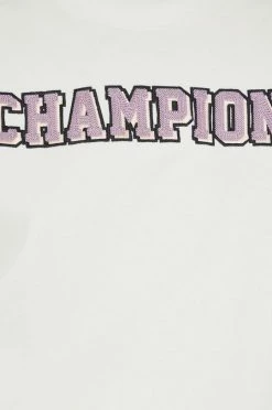 Γυναικεία Χωρίς φερμουάρ Μπλούζα Champion μπεζ, -Champion Εκπτώσεις unnamed file 299