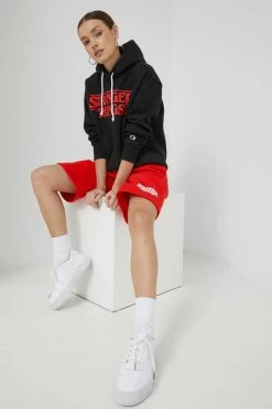 Γυναικεία Χωρίς φερμουάρ Μπλούζα Champion Xstranger Things μαύρο -Champion Εκπτώσεις unnamed file 319