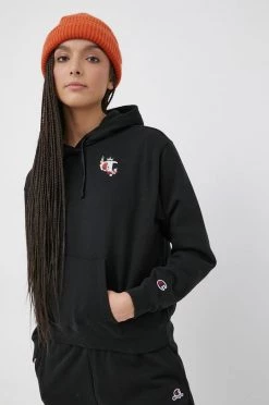 Γυναικεία Χωρίς φερμουάρ Μπλούζα Champion χρώμα: μαύρο,