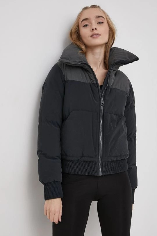 Γυναικεία Κοντά μπουφάν Μπουφάν Champion μαύρο 2 Γυναικεία Κοντά μπουφάν Μπουφάν Champion μαύρο - Image 2