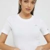 Γυναικεία Κοντομάνικο Βαμβακερό μπλουζάκι Champion άσπρο