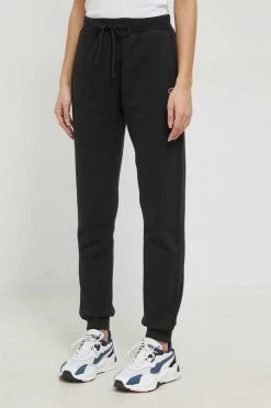 Γυναικεία Παντελόνια φόρμας Παντελόνι φόρμας Champion μαύρο