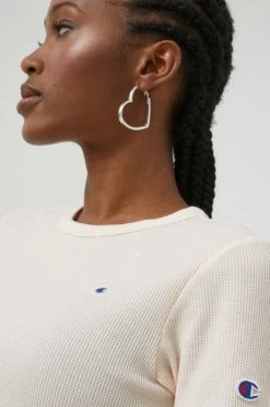 Γυναικεία Κοντομάνικο Μπλουζάκι Champion μπεζ -Champion Εκπτώσεις unnamed file 491