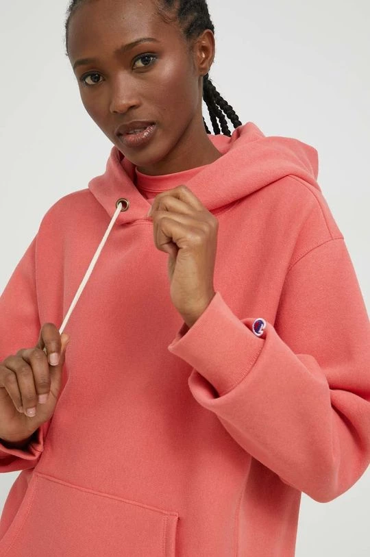 Γυναικεία Χωρίς φερμουάρ Μπλούζα Champion πορτοκαλί, με κουκούλα 4 Γυναικεία Χωρίς φερμουάρ Μπλούζα Champion πορτοκαλί, με κουκούλα - Image 4