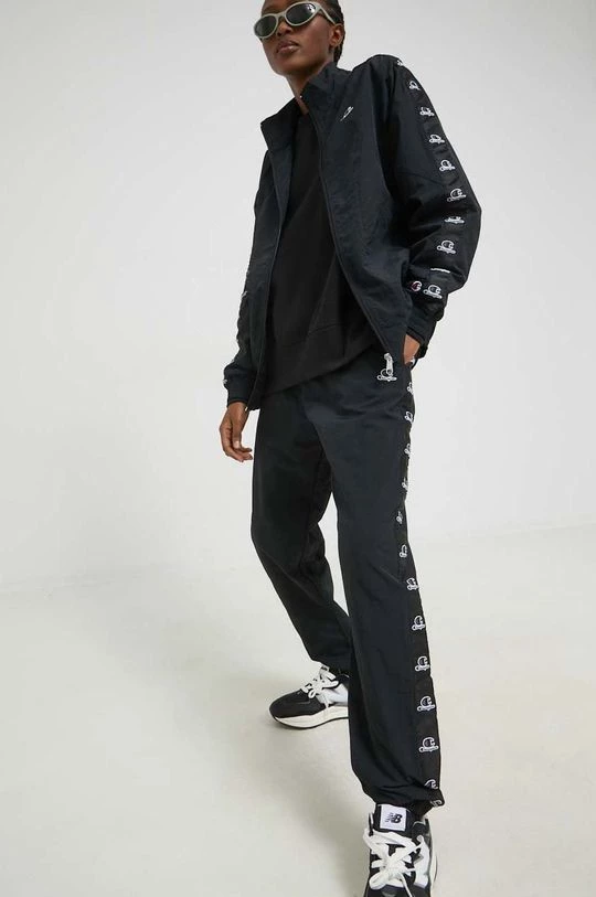 Γυναικεία Χωρίς φερμουάρ Μπλούζα Champion μαύρο, 2 Γυναικεία Χωρίς φερμουάρ Μπλούζα Champion μαύρο, - Image 2