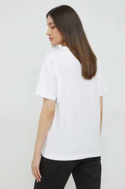 Γυναικεία Κοντομάνικο Βαμβακερό μπλουζάκι Champion άσπρο -Champion Εκπτώσεις unnamed file 574