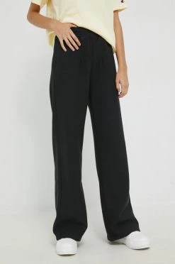 Γυναικεία Παντελόνια φόρμας Παντελόνι φόρμας Champion μαύρο