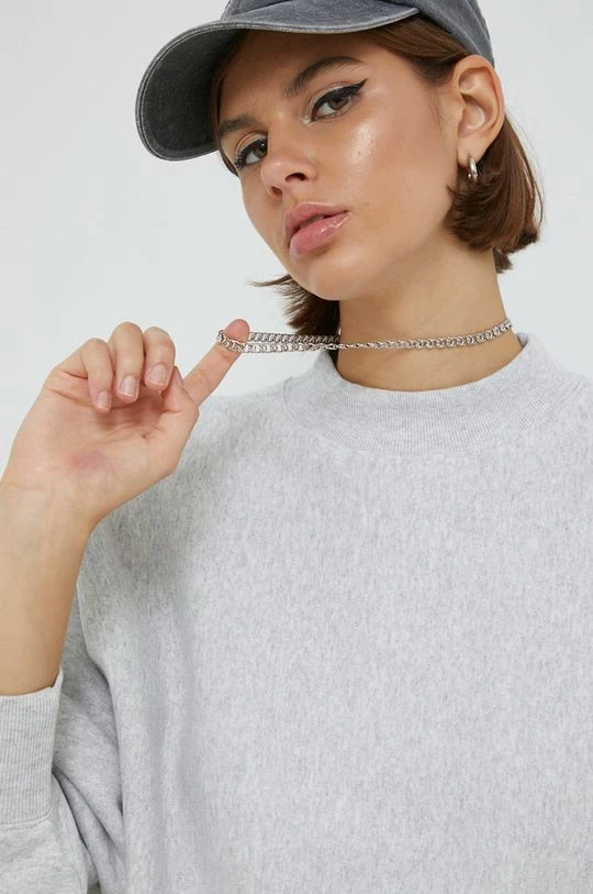 Γυναικεία Χωρίς φερμουάρ Μπλούζα Champion γκρι, 4 Γυναικεία Χωρίς φερμουάρ Μπλούζα Champion γκρι, - Image 4