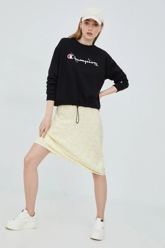 Γυναικεία Χωρίς φερμουάρ Μπλούζα Champion χρώμα: μαύρο, 2 Γυναικεία Χωρίς φερμουάρ Μπλούζα Champion χρώμα: μαύρο, - Image 2