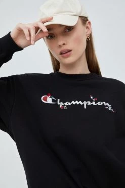 Γυναικεία Χωρίς φερμουάρ Μπλούζα Champion χρώμα: μαύρο, 9 Γυναικεία Χωρίς φερμουάρ Μπλούζα Champion χρώμα: μαύρο, -Champion Εκπτώσεις unnamed file 678