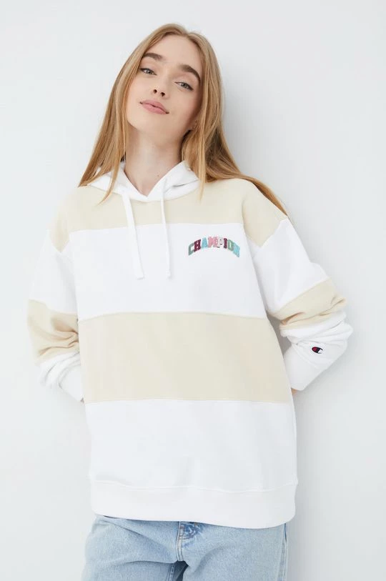 Γυναικεία Χωρίς φερμουάρ Μπλούζα Champion άσπρο, 1 Γυναικεία Χωρίς φερμουάρ Μπλούζα Champion άσπρο,