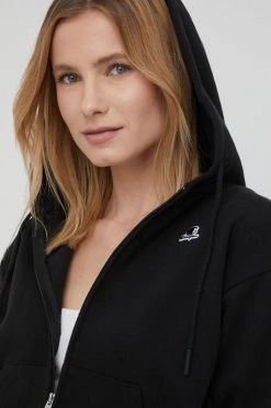 Γυναικεία Με φερμουάρ Μπλούζα Champion χρώμα: μαύρο -Champion Εκπτώσεις unnamed file 726