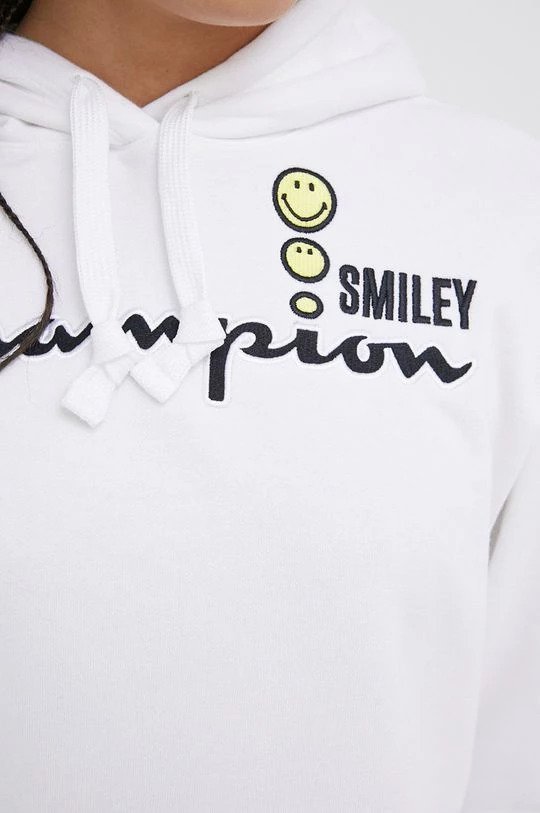 Γυναικεία Χωρίς φερμουάρ Μπλούζα Champion Champion X Smiley χρώμα: άσπρο, 6 Γυναικεία Χωρίς φερμουάρ Μπλούζα Champion Champion X Smiley χρώμα: άσπρο, - Image 6