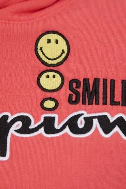 Γυναικεία Χωρίς φερμουάρ Μπλούζα Champion Champion X Smiley χρώμα: ροζ 9 Γυναικεία Χωρίς φερμουάρ Μπλούζα Champion Champion X Smiley χρώμα: ροζ -Champion Εκπτώσεις unnamed file 748