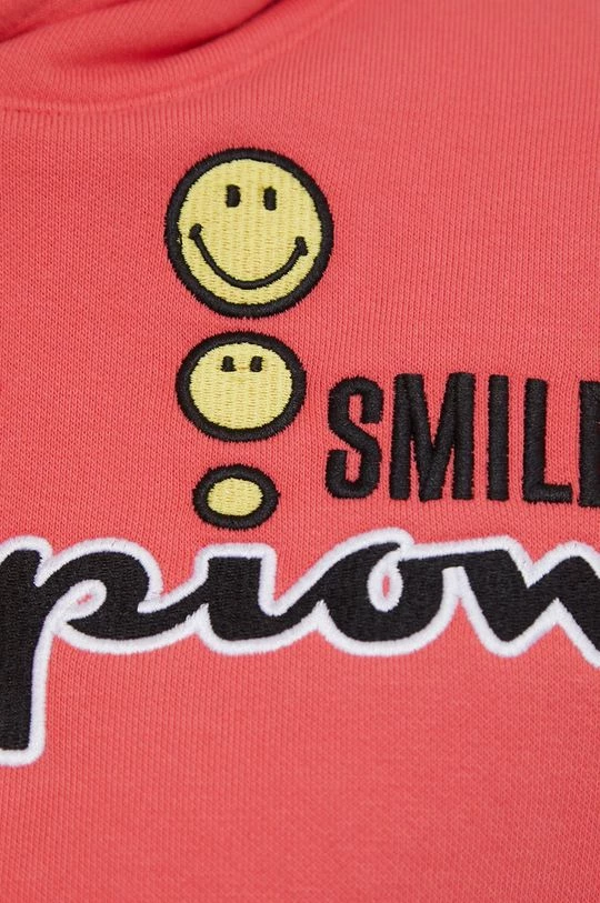 Γυναικεία Χωρίς φερμουάρ Μπλούζα Champion Champion X Smiley χρώμα: ροζ 5 Γυναικεία Χωρίς φερμουάρ Μπλούζα Champion Champion X Smiley χρώμα: ροζ - Image 5
