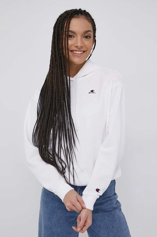 Γυναικεία Χωρίς φερμουάρ Μπλούζα Champion χρώμα: άσπρο, 1 Γυναικεία Χωρίς φερμουάρ Μπλούζα Champion χρώμα: άσπρο,