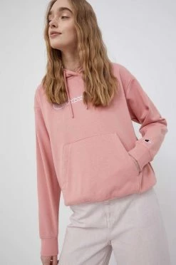 Γυναικεία Χωρίς φερμουάρ Μπλούζα Champion χρώμα: ροζ,