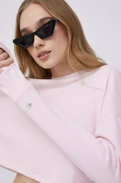 Γυναικεία Χωρίς φερμουάρ Μπλούζα Champion χρώμα: ροζ,