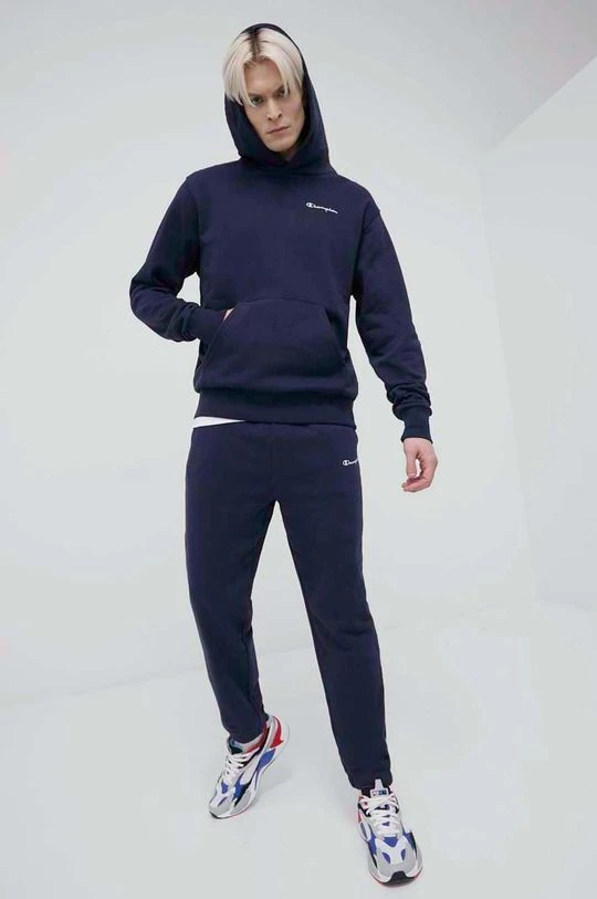 Γυναικεία Παντελόνια φόρμας Παντελόνι Champion ναυτικό μπλε 2 Γυναικεία Παντελόνια φόρμας Παντελόνι Champion ναυτικό μπλε - Image 2