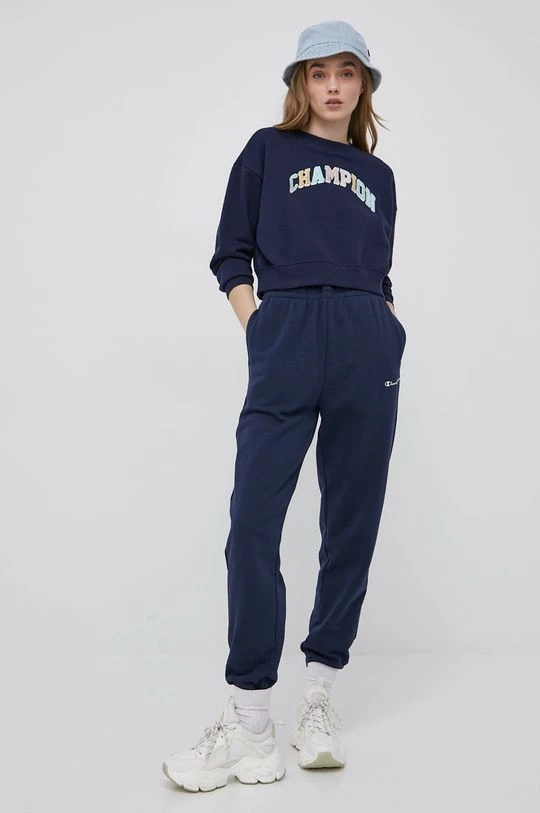 Γυναικεία Παντελόνια φόρμας Παντελόνι Champion ναυτικό μπλε 3 Γυναικεία Παντελόνια φόρμας Παντελόνι Champion ναυτικό μπλε - Image 3
