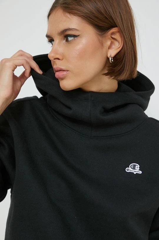 Γυναικεία Χωρίς φερμουάρ Μπλούζα Champion μαύρο, 4 Γυναικεία Χωρίς φερμουάρ Μπλούζα Champion μαύρο, - Image 4