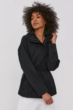 Γυναικεία Κοντά μπουφάν Μπουφάν Champion χρώμα: μαύρο